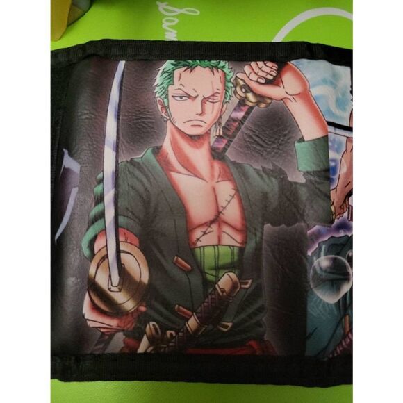 One Piece Anime Zoro Chacter Wallet - Picture 1 of 3